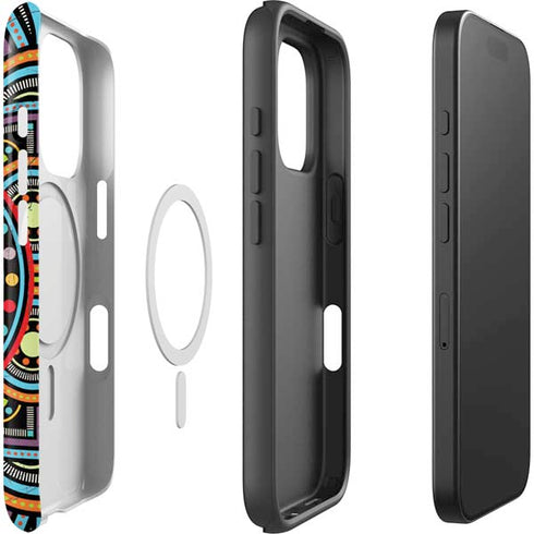 Finding Center Colored iPhone 16 Pro Magsafe Impact Case